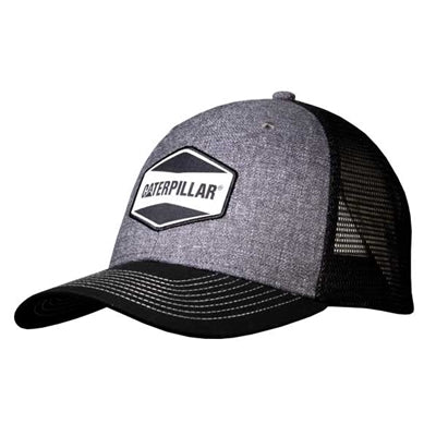 CAT® Gray with Black Visor Cap