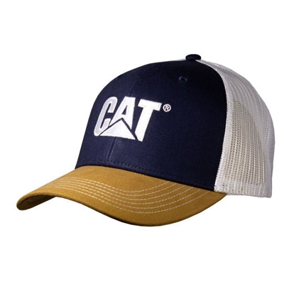 Cat® Blue Cap with Brown Visor