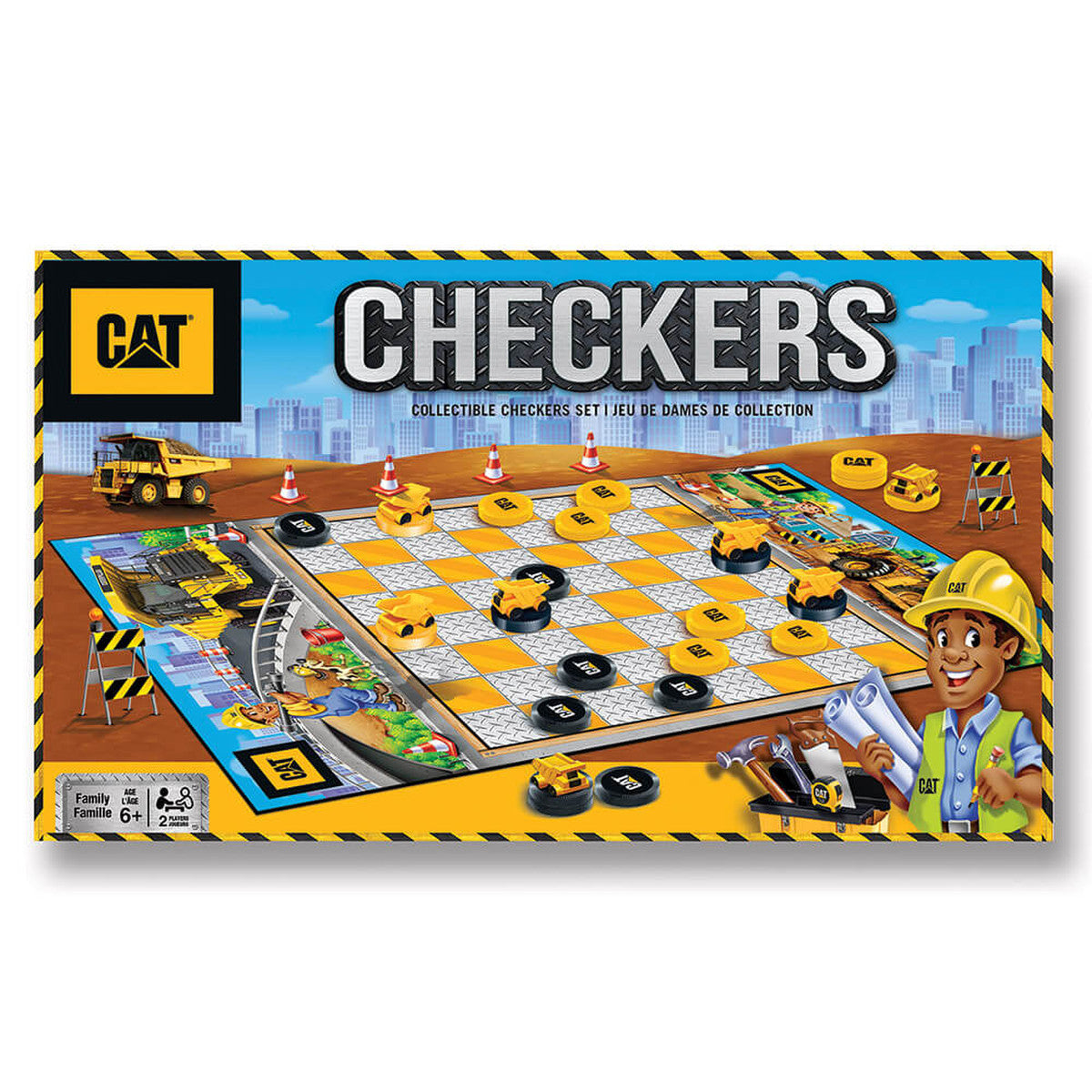 CAT® Checkers Game