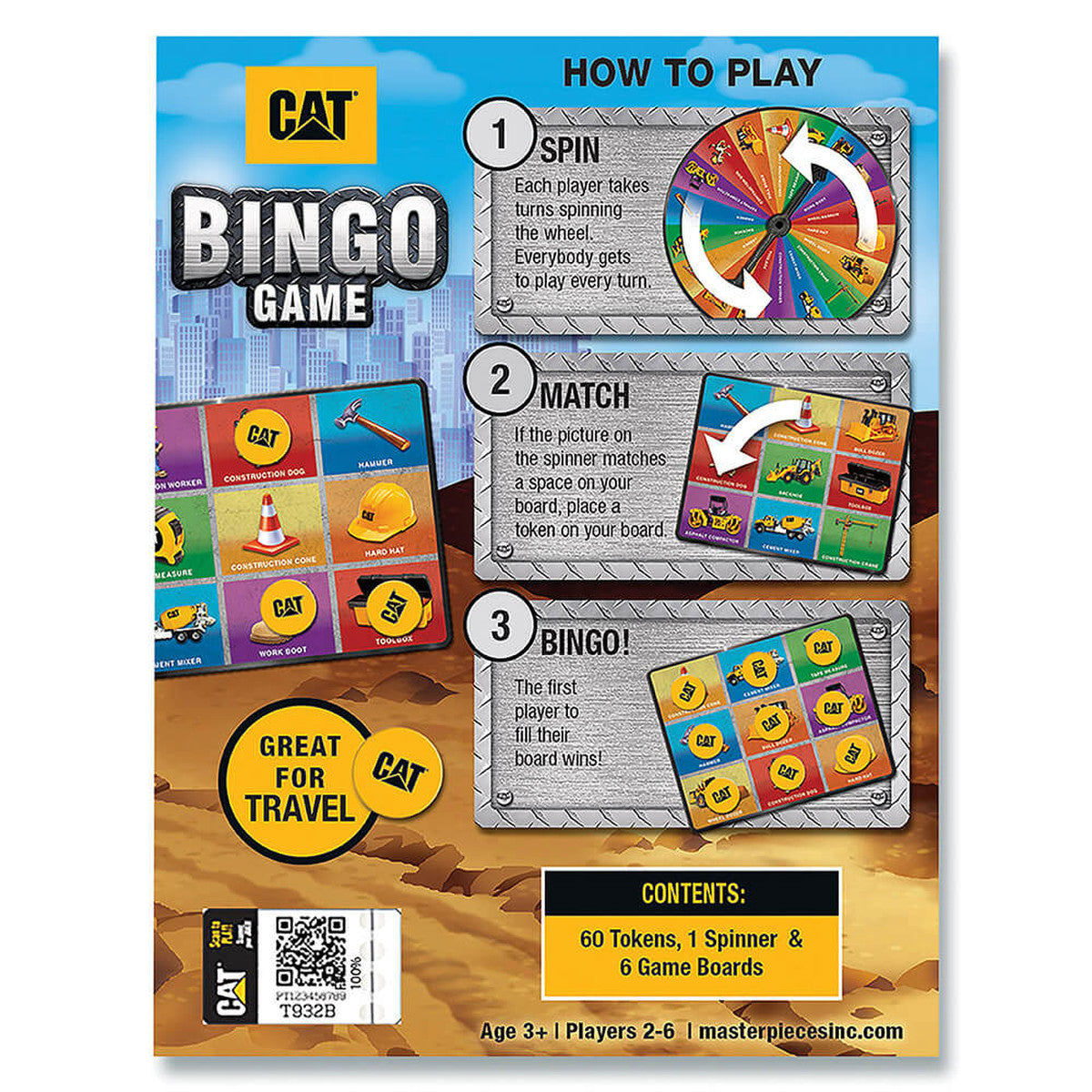 CAT® Bingo Game