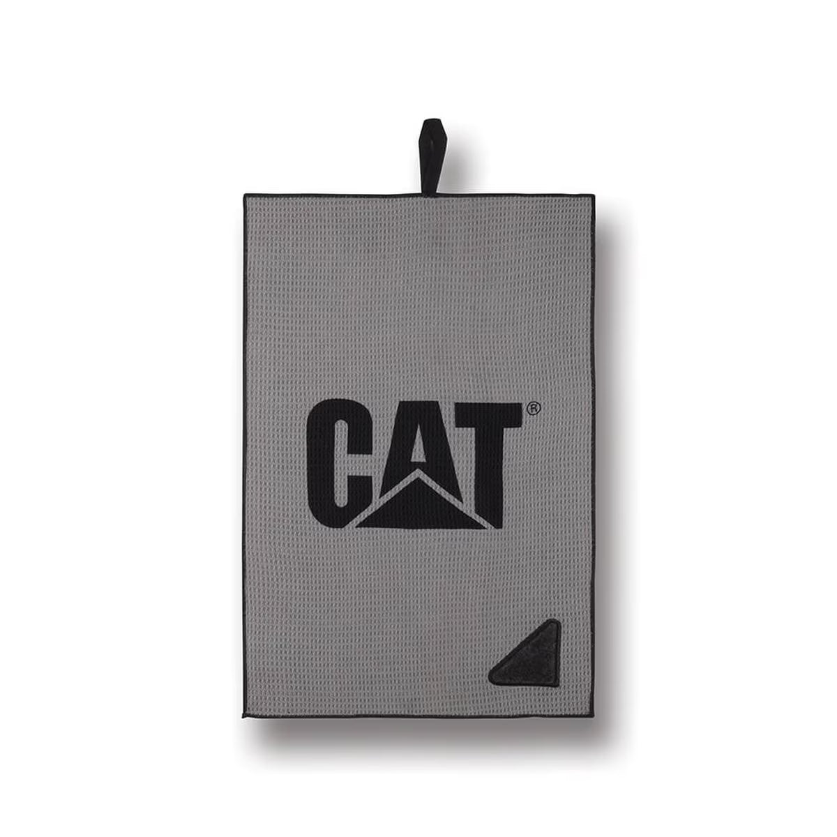 Cat® Gray Scrubber Golf Towel – 16” x 24”