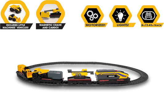 CAT® Little Machines Power Tracks Train Set