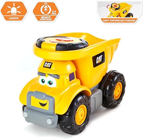 CAT® Junior Crew Lil’ Mighty Remote Control Dump Truck