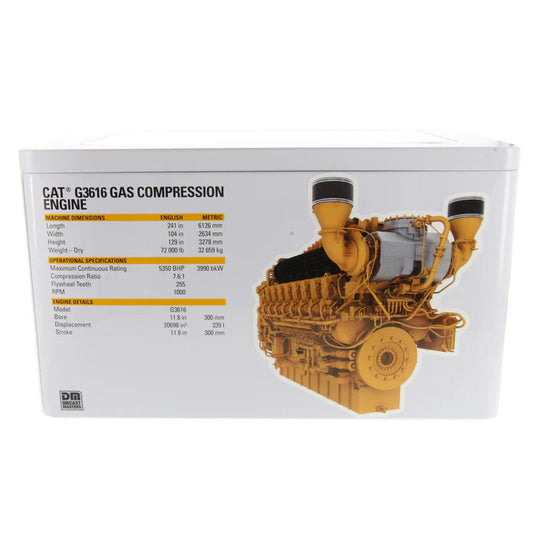 CAT® 1:25 Scale Model – G3616 Gas Compression Engine