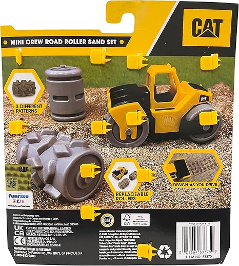 CAT® Mini Crew Road Roller Sand Set