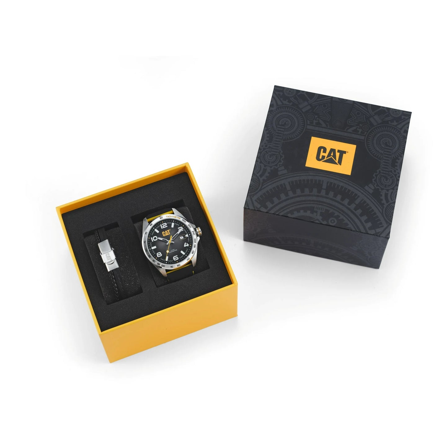 Cat® Men’s Watch & Bracelet Gift Box Set