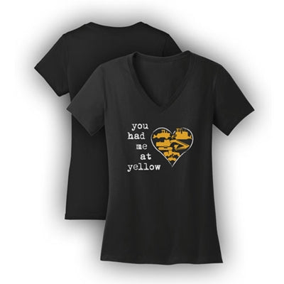 CAT® Ladies' "You Had Me At Yellow" Tee