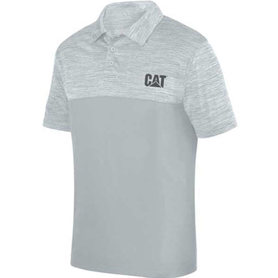 CAT® Gray Men's Cat Polo
