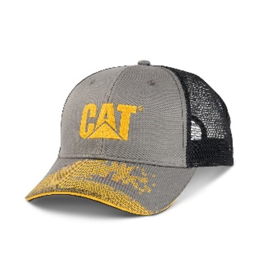 CAP YLW PIXEL MESH