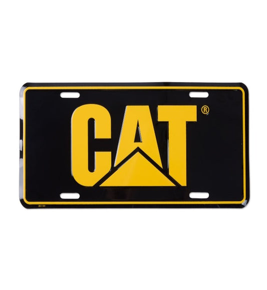 License Plate YLW CAT