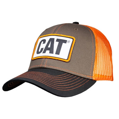 Cat® Orange Patch Cap