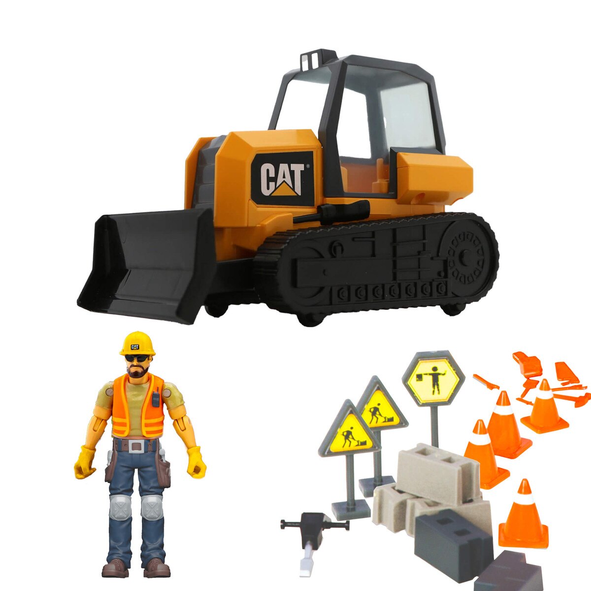 Cat® Workforce Bulldozer Action Set