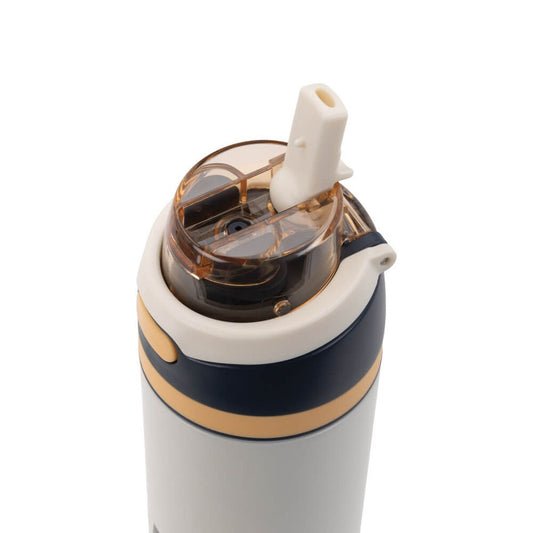 CAT® Recycled Flip Straw Bottle – 28 oz Stainless Steel Water Bottle