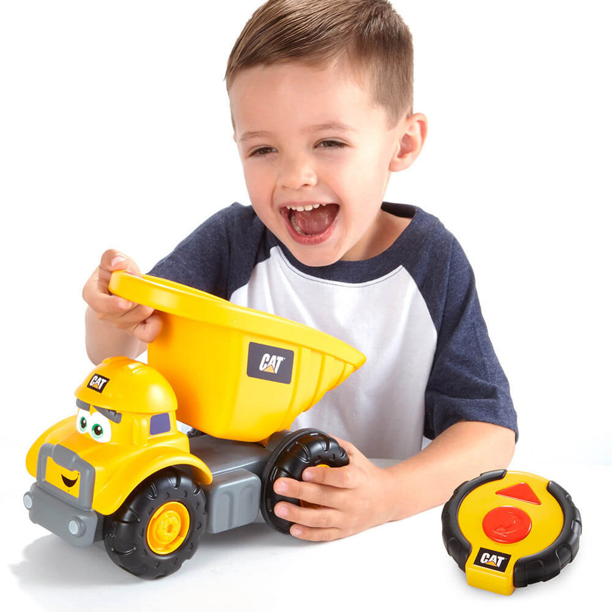 CAT® Junior Crew Lil’ Mighty Remote Control Dump Truck