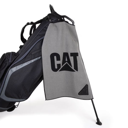 Cat® Gray Scrubber Golf Towel – 16” x 24”