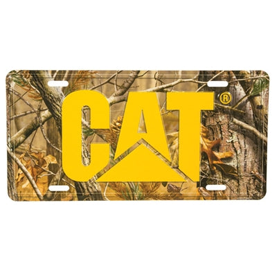 CAT® Camo License Plate