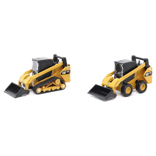CAT® 1:64 Scale Twin Pack – 272D2 Skid Steer Loader & 297D2 Compact Track Loader