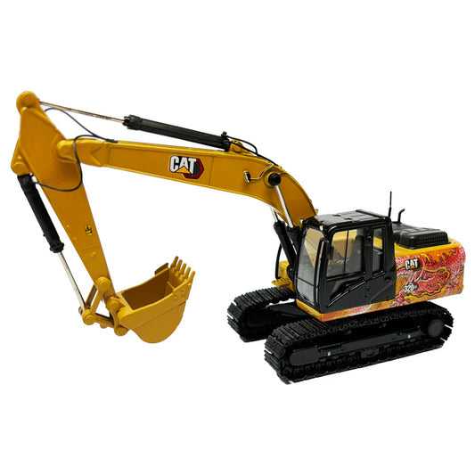 1:50 Cat® 320 GX Hydraulic Excavator with Dragon Totem Decoration