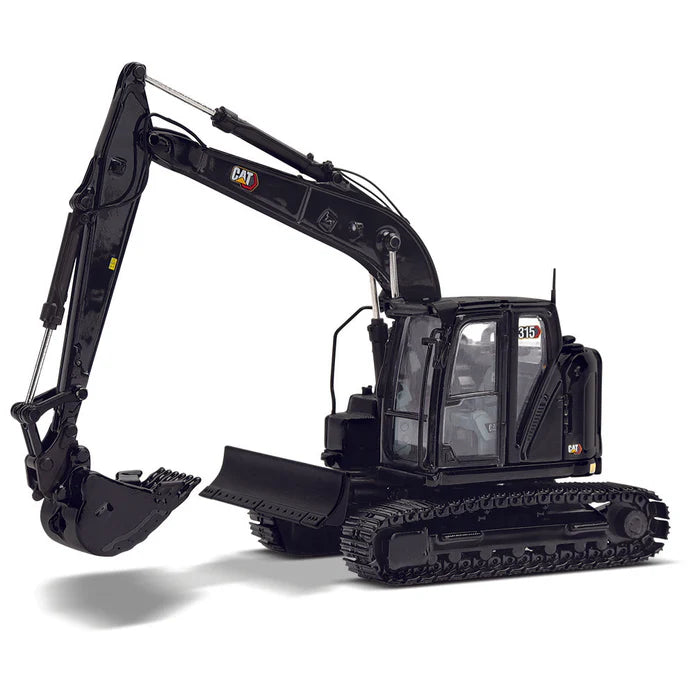 Cat® 315 Excavator – 1:50 Scale Diecast Model, Special Black Finish