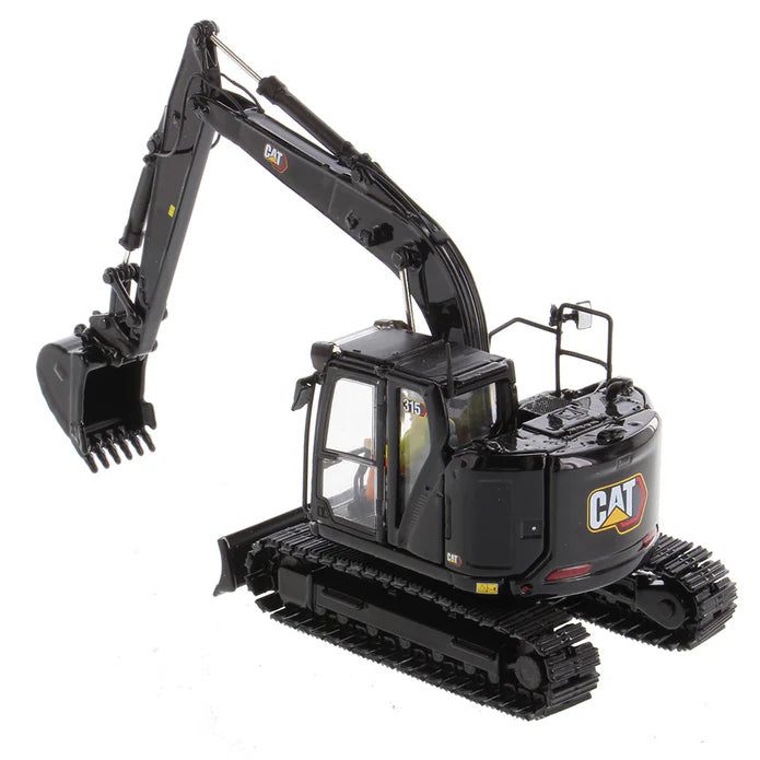 Cat® 315 Excavator – 1:50 Scale Diecast Model, Special Black Finish