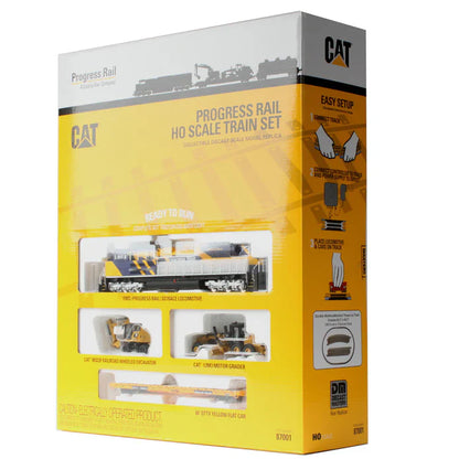 CAT® Progress Rail HO Scale Train Set