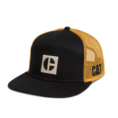 CAT® Block C Yellow Mesh Cap