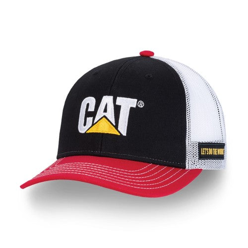 CAT® Red Visor Cap