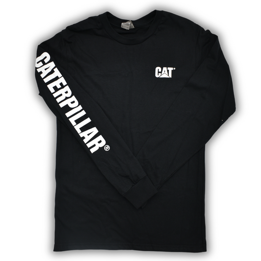 CAT® Black Long Sleeve T-Shirt