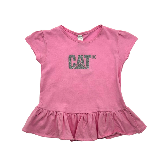 CAT® Girls Ruffle T-shirt