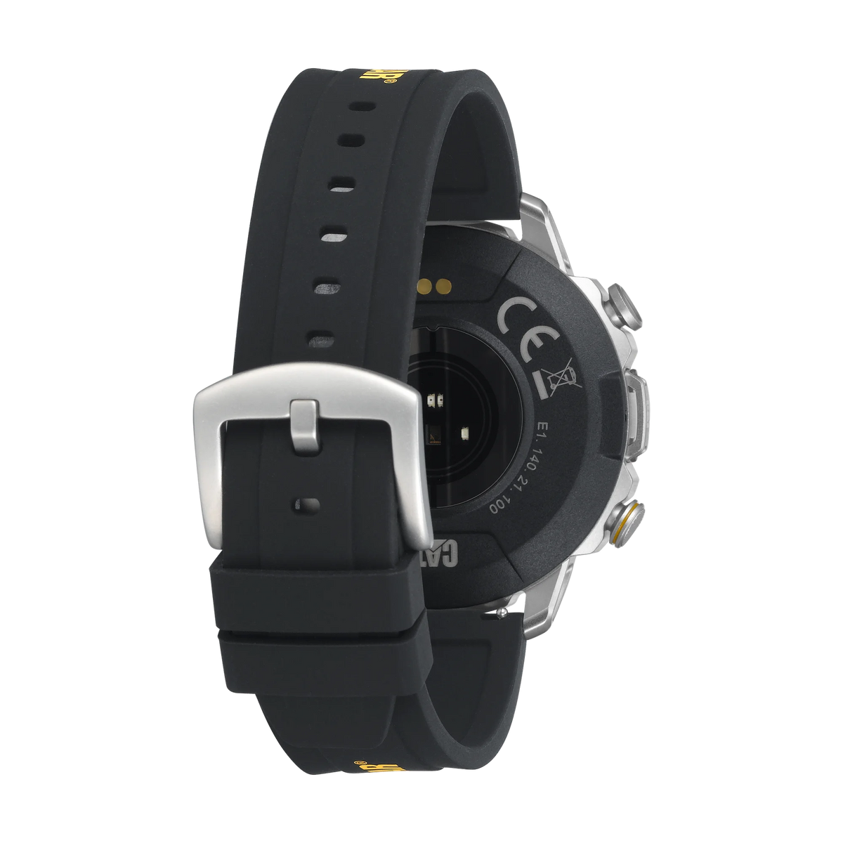 Reloj inteligente híbrido Cat® – Negro/Amarillo