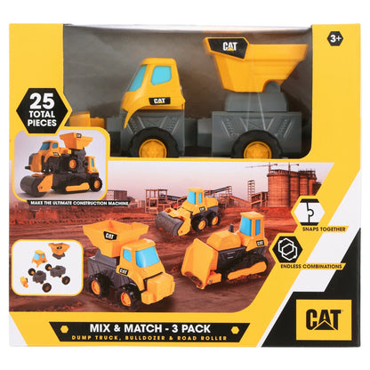 CAT® Mix And Match Fleet - Dump Truck/Bulldozer/Road Roller